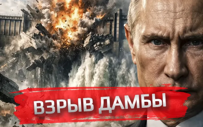 Удар по дамбе в Донецкой области